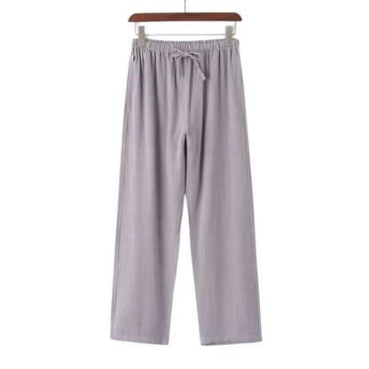 Vitoria™ | Pantalon en Lin Élégant