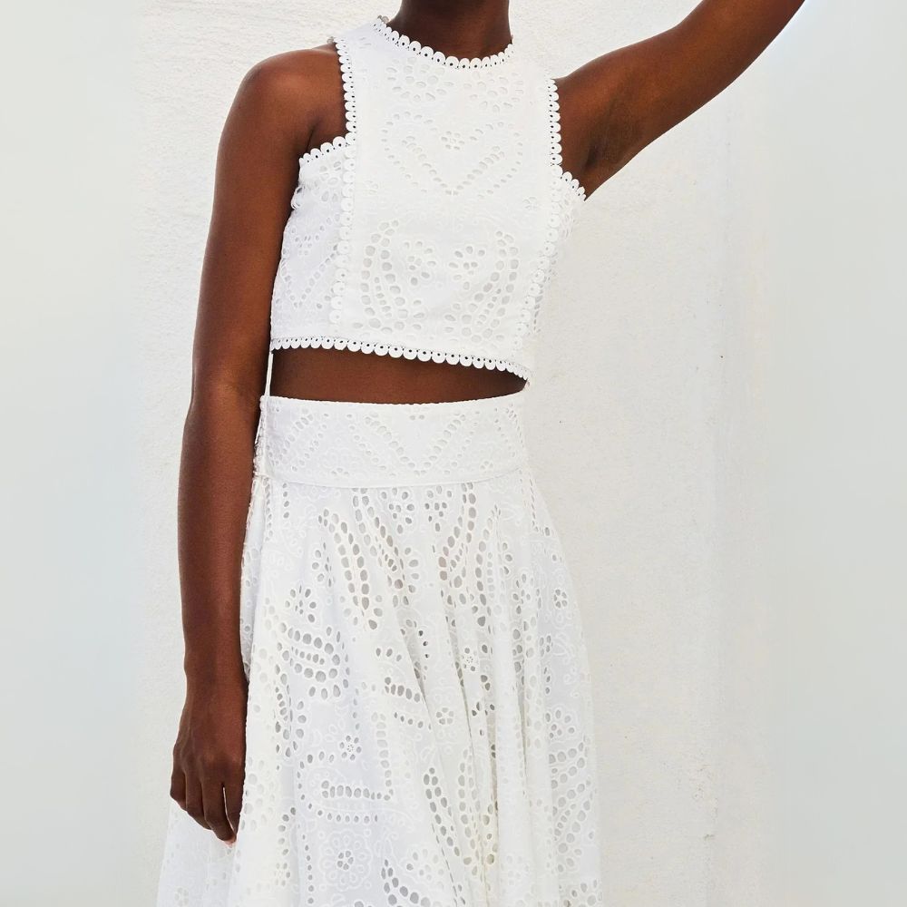 Taline – Ensemble Chic à Crop Top