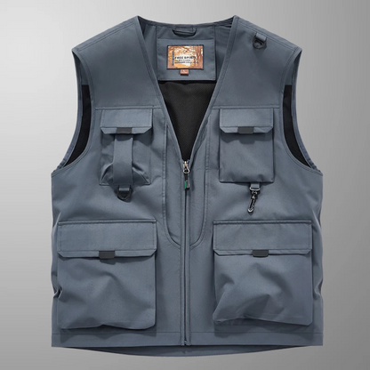 Eloïs – Gilet Cargo Respirant à Multiples Poches