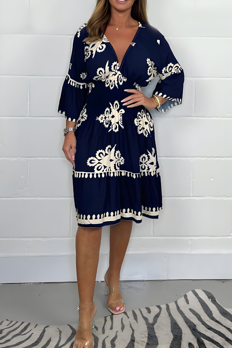 Aurélia – Élégante robe d'été bohème