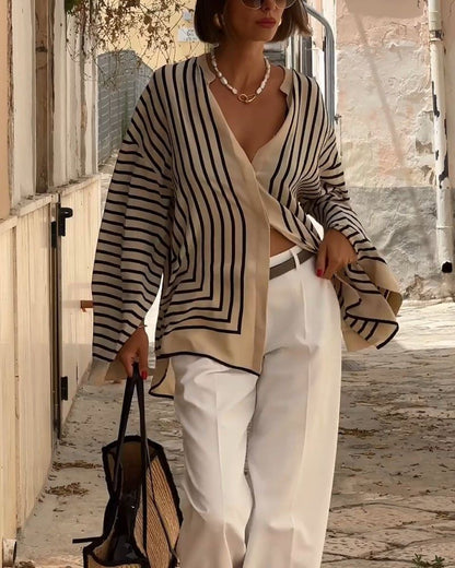 Perly – Élégante chemise en soie alliant confort et style