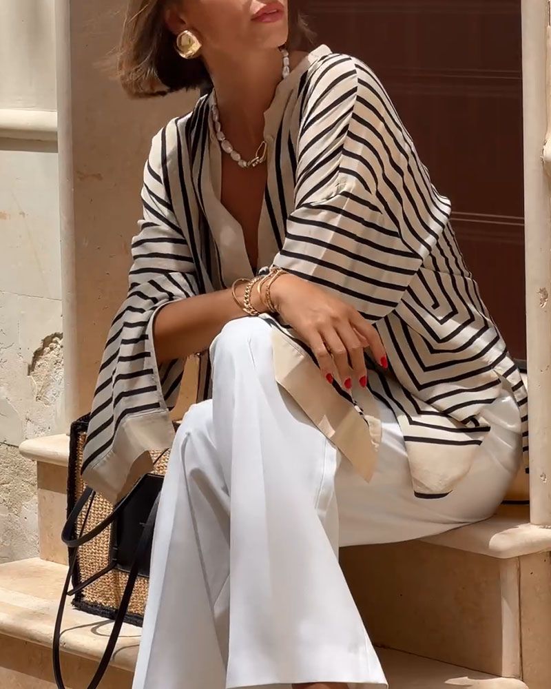 Perly – Élégante chemise en soie alliant confort et style