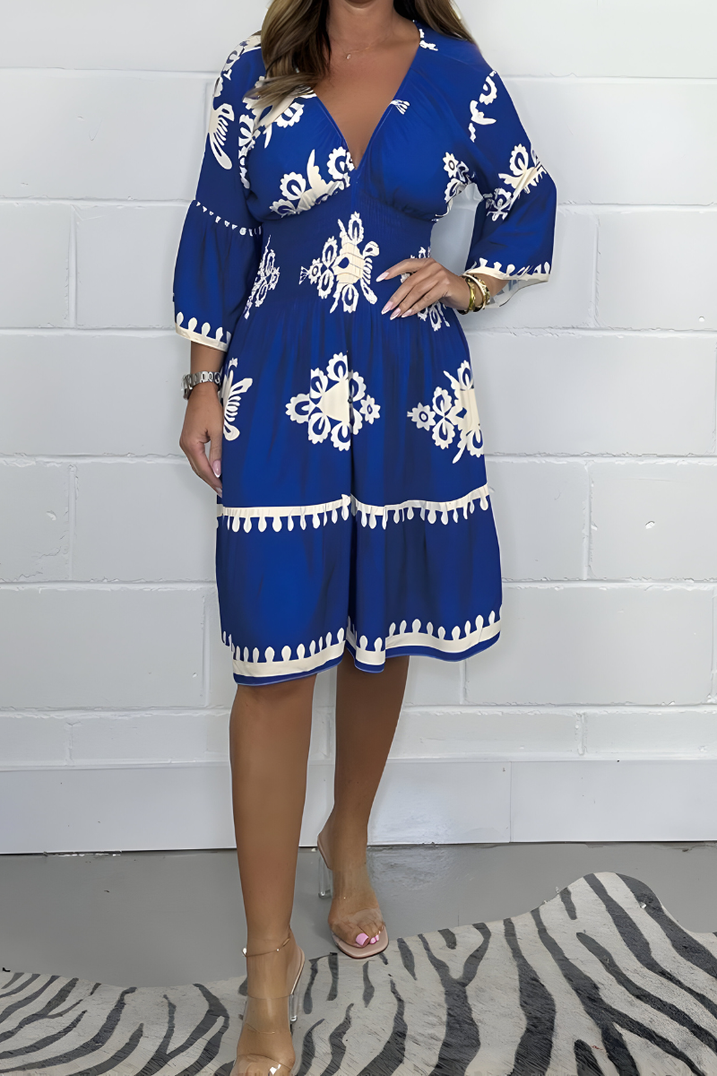 Aurélia – Élégante robe d'été bohème