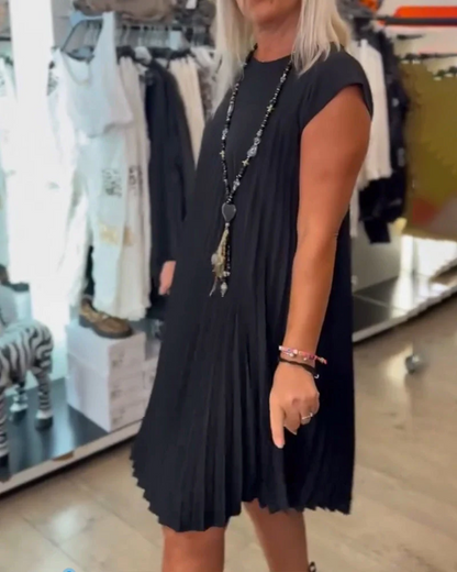 Élodie – Élégante robe plissée d'été
