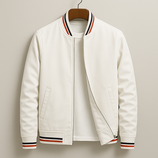 Philémon – Élégant blouson bomber à rayures