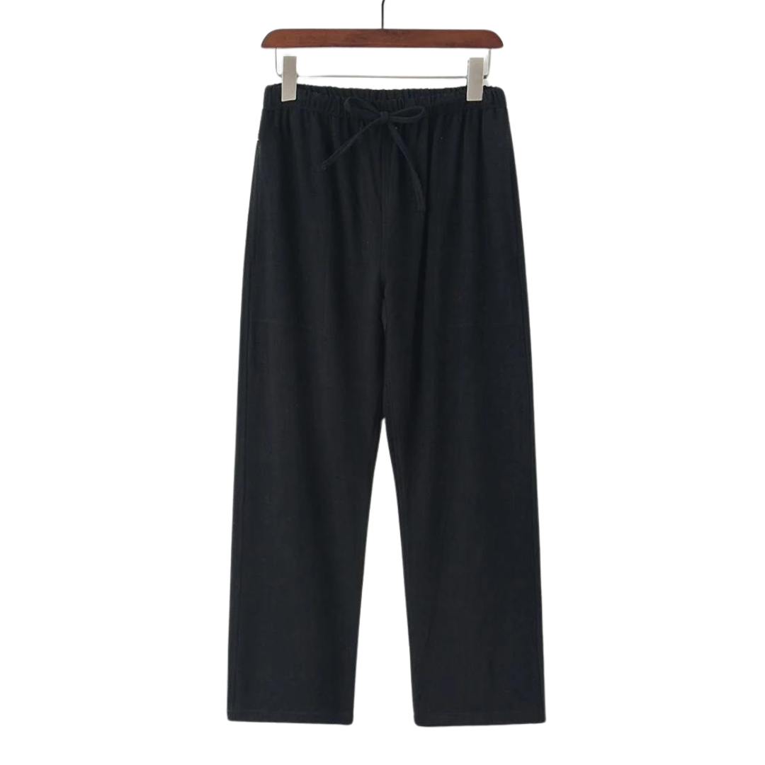 Vitoria™ | Pantalon en Lin Élégant