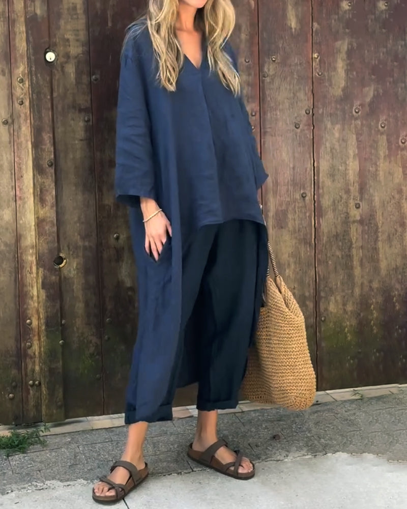 Sylvaine – Ensemble Chic et Confortable en Deux Pièces