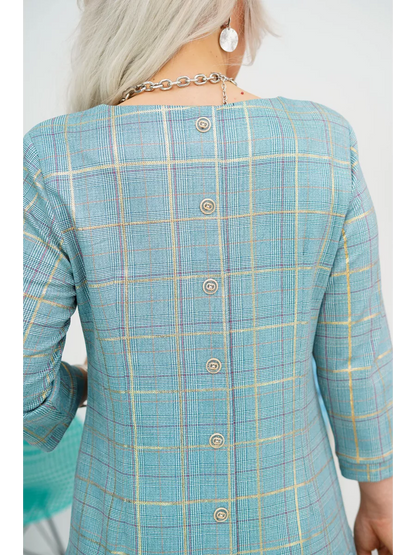 Isolde - Tendance Robe à Carreaux