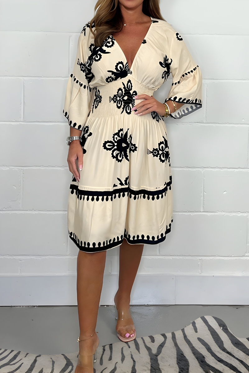 Aurélia – Élégante robe d'été bohème