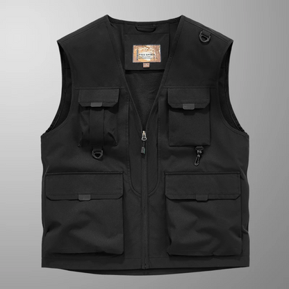 Eloïs – Gilet Cargo Respirant à Multiples Poches