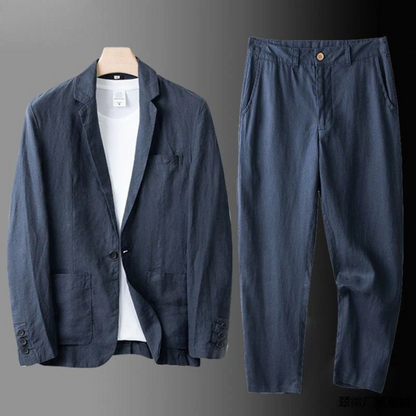 Ézéchiel – Ensemble élégant en lin pour homme