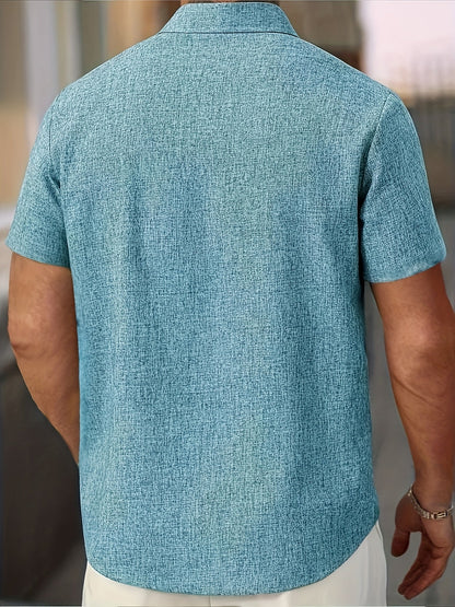 Vitoria™ | Chemise légère à manches courtes en lin mélangé