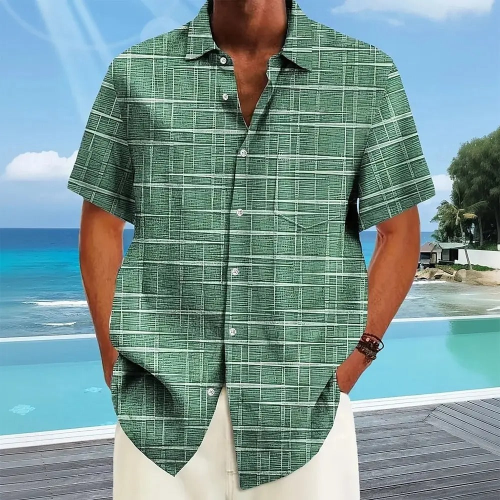 Vitoria™ | Chemise Chic à Rayures et Carreaux