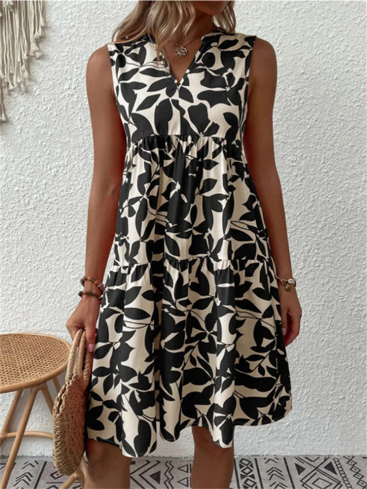 Zélia – Robe légère avec motif floral
