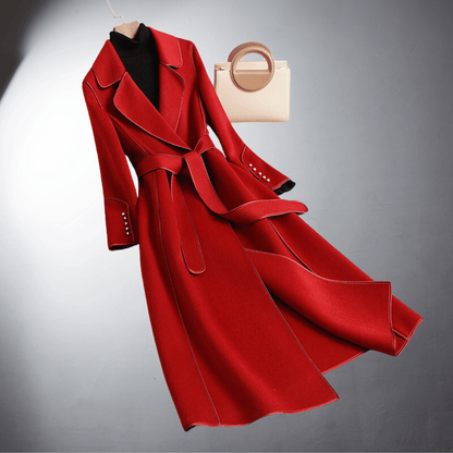 Daphnée - Élégant et Confortable Manteau en Cachemire