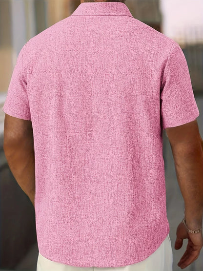 Vitoria™ | Chemise légère à manches courtes en lin mélangé