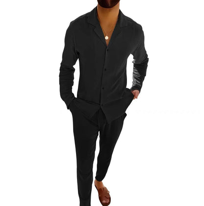 Nolan – Ensemble d'été en lin pour homme