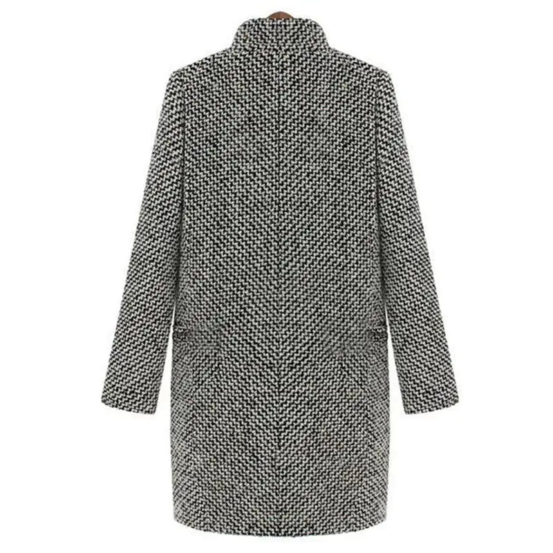 Clotilde - Élégant manteau en laine au style intemporel