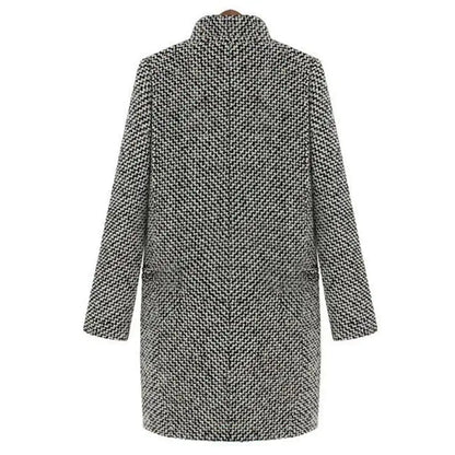 Clotilde - Élégant manteau en laine au style intemporel