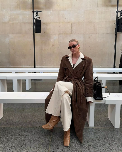 Agathe - Veste élégante en simili cuir pour une allure confiante