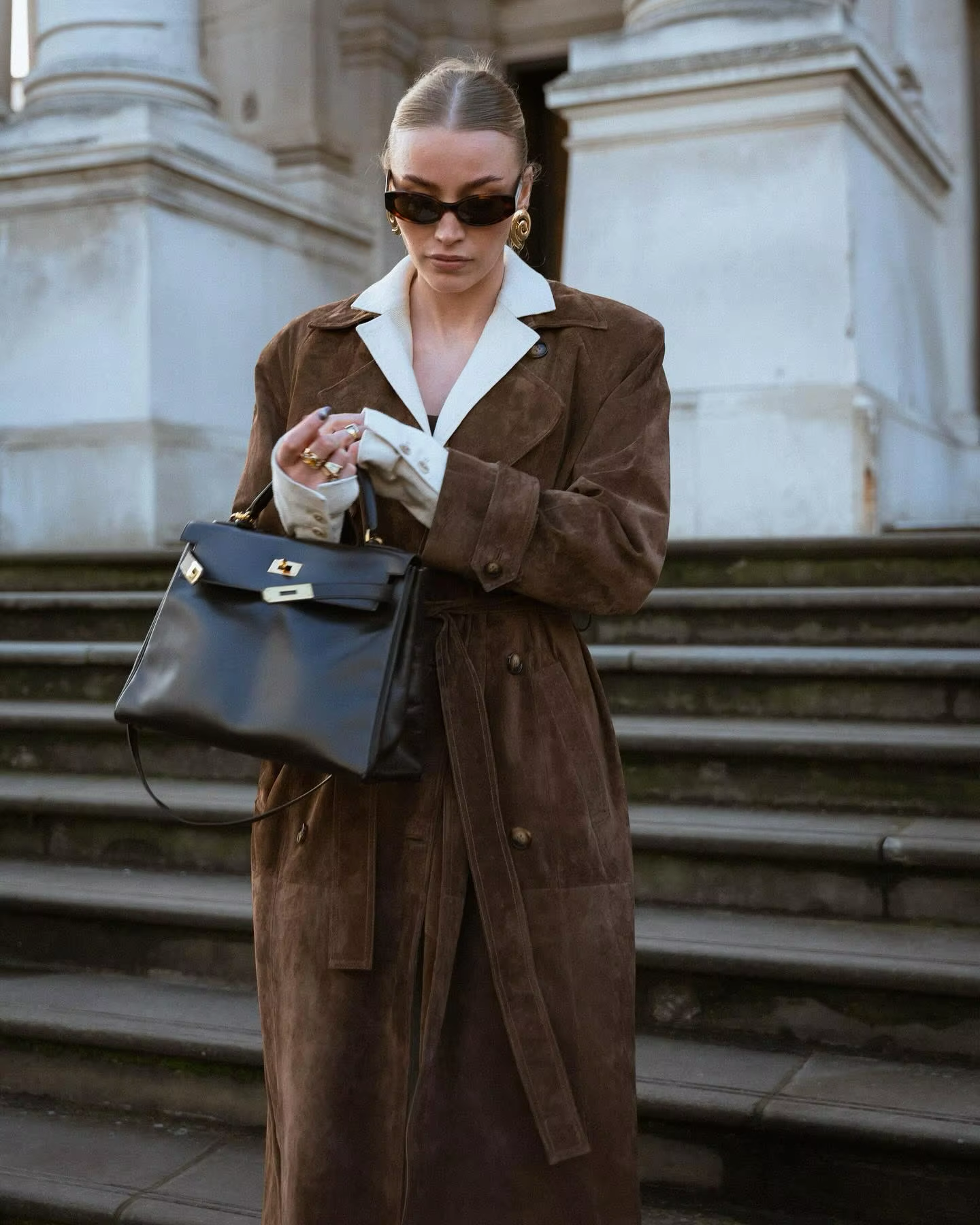 Agathe - Veste élégante en simili cuir pour une allure confiante