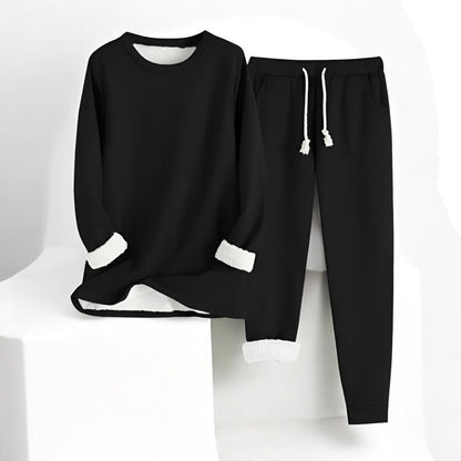 Irina - Élégant Ensemble Thermique en Polaire