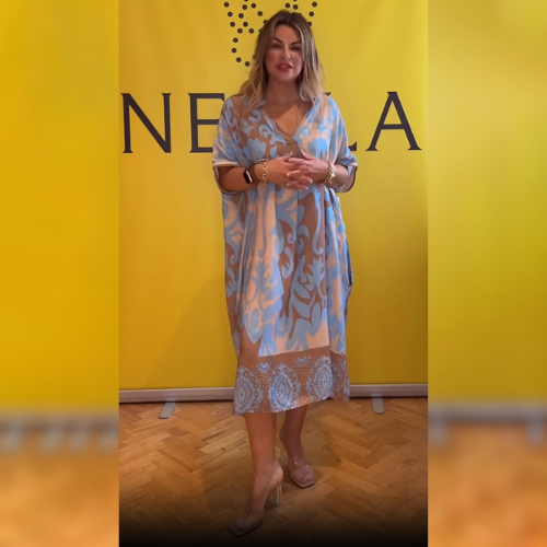 Bérénice - Élégante Robe Florale au Style Intemporel