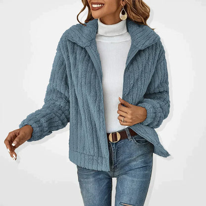 Sveva - Élégant cardigan en peluche