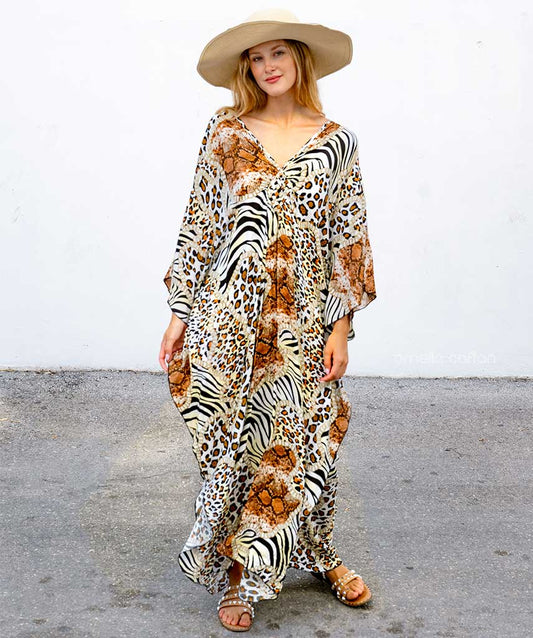 Mila – Légère et Spacieuse Caftan d'Été