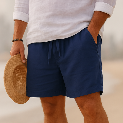 Vitoria™ | Short en lin élégant avec taille élastique
