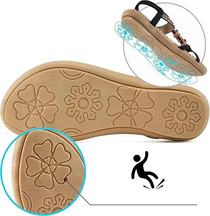 Mélusine – Élégantes Sandales Orthopédiques Confort