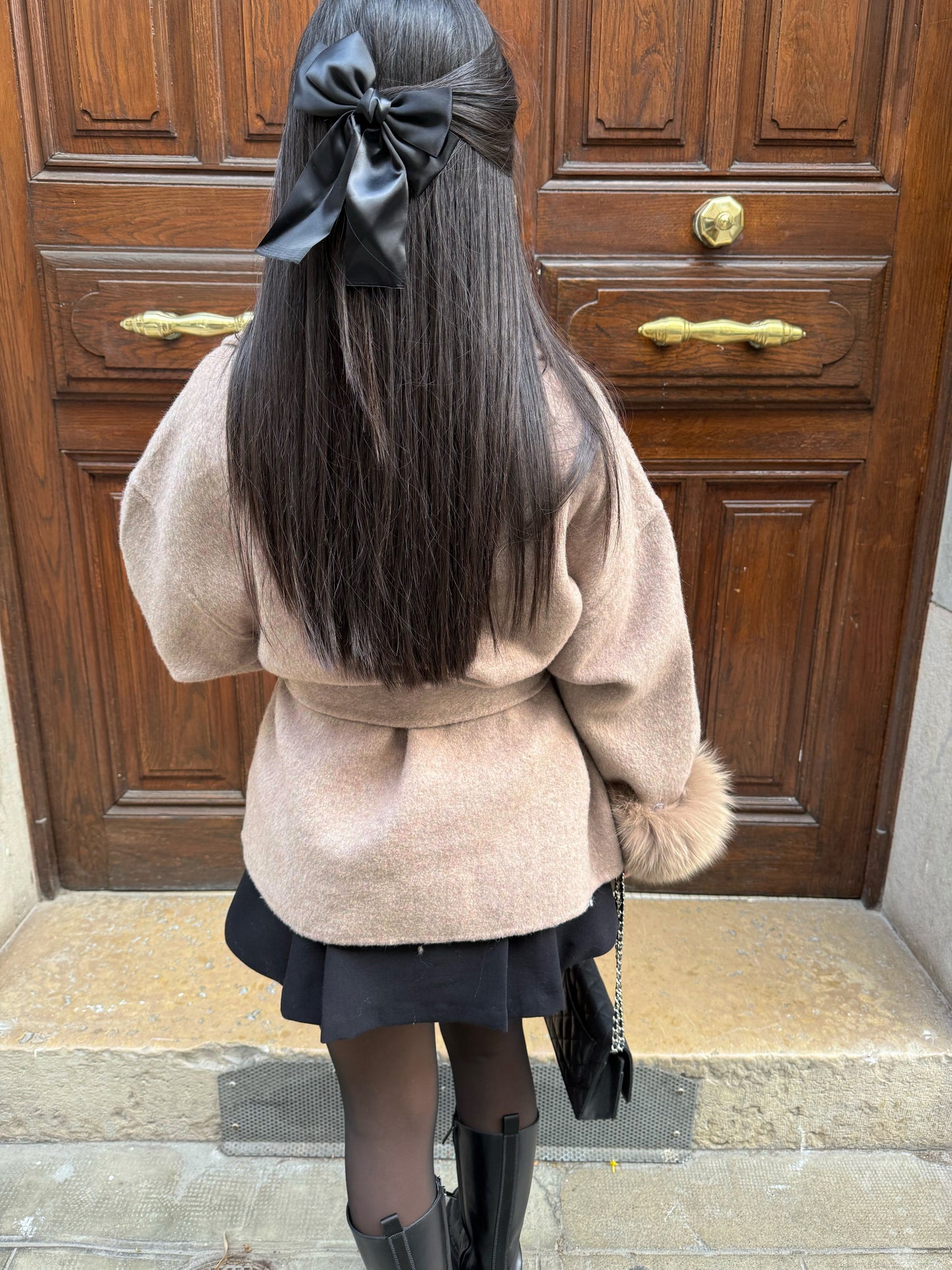 Valeria - Élégant manteau en fausse fourrure