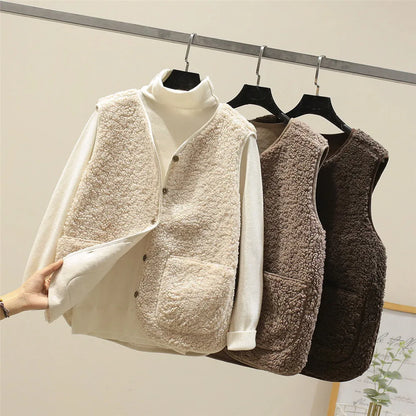 Rafaëlla – Gilet en laine élégant et polyvalent