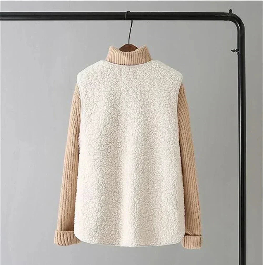 Rafaëlla – Gilet en laine élégant et polyvalent