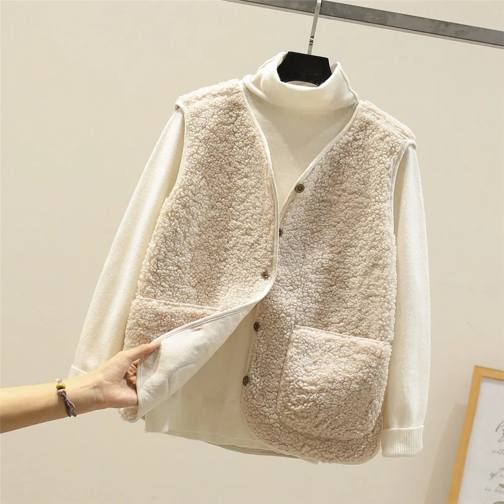 Rafaëlla – Gilet en laine élégant et polyvalent
