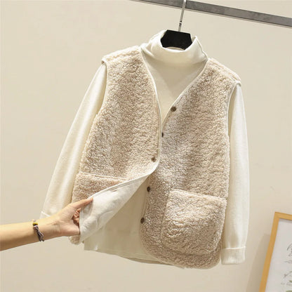 Rafaëlla – Gilet en laine élégant et polyvalent
