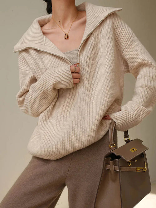 Pull Chic Anna avec Zip