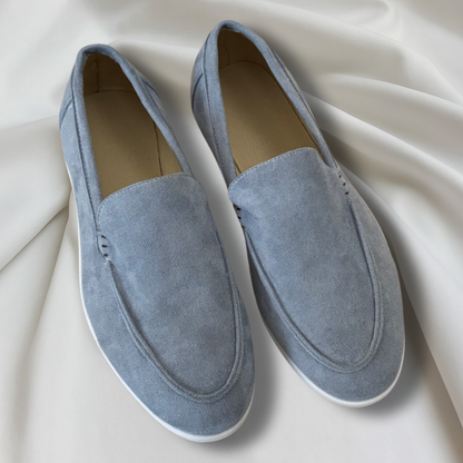 Fabrice – Élégants mocassins en suède