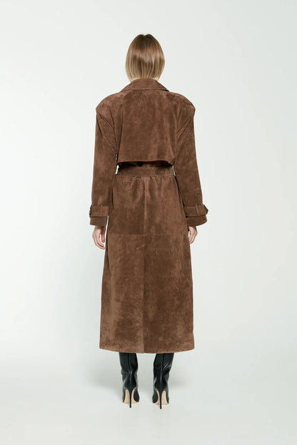 Agathe - Veste élégante en simili cuir pour une allure confiante