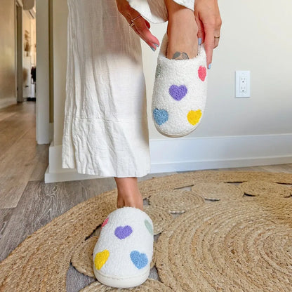 Vitoria™ | Vibrant Heart-Shaped Slippers