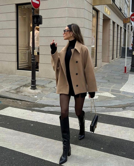 Rachel - Manteau Oversize en Laine