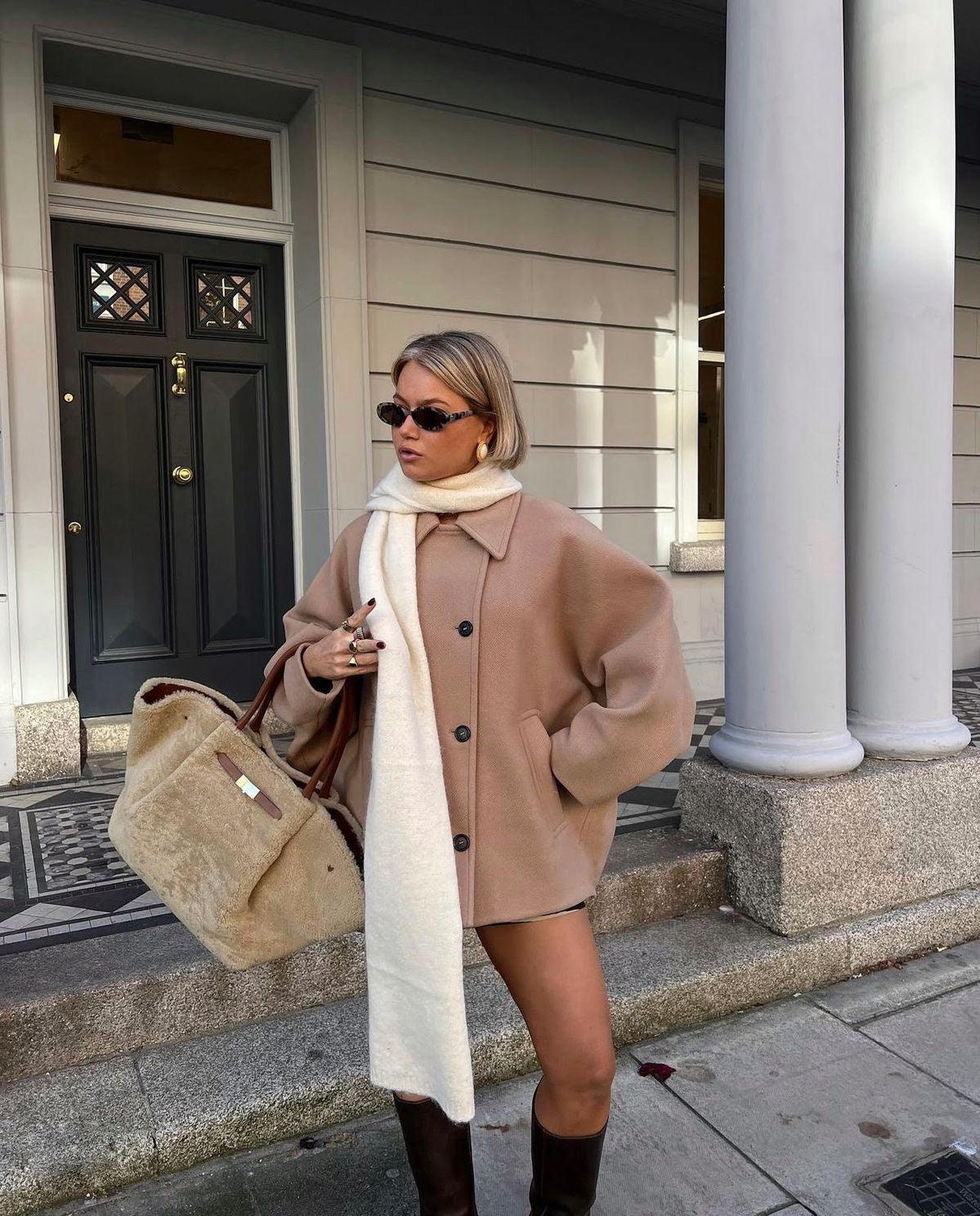 Rachel - Manteau Oversize en Laine