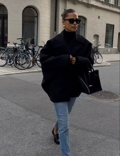 Rachel - Manteau Oversize en Laine