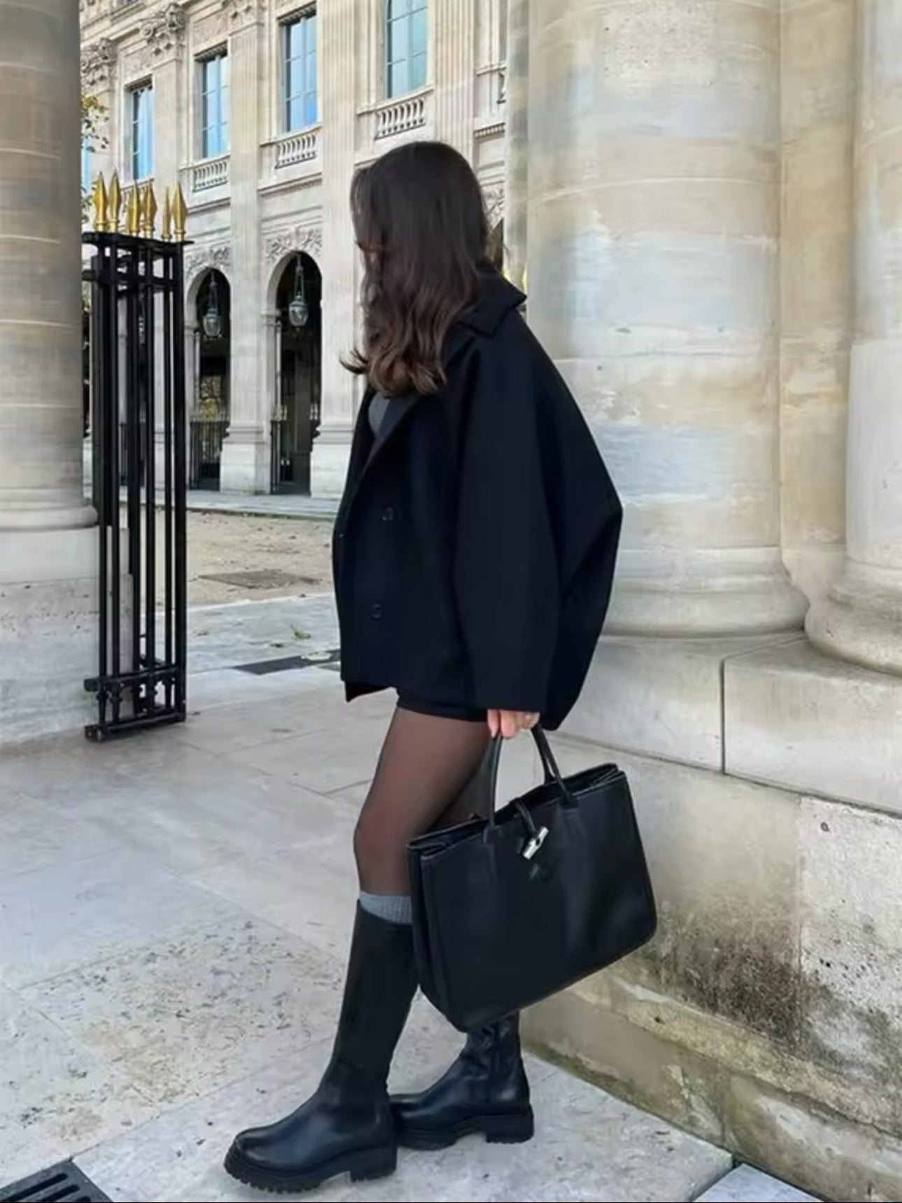 Rachel - Manteau Oversize en Laine