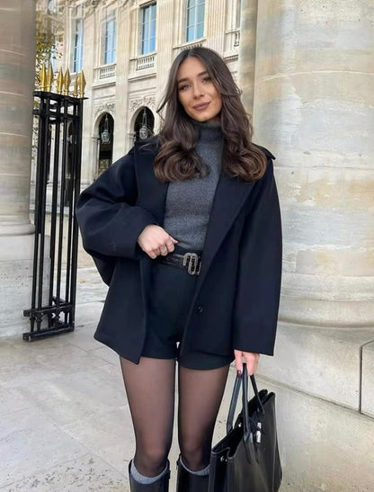 Rachel - Manteau Oversize en Laine