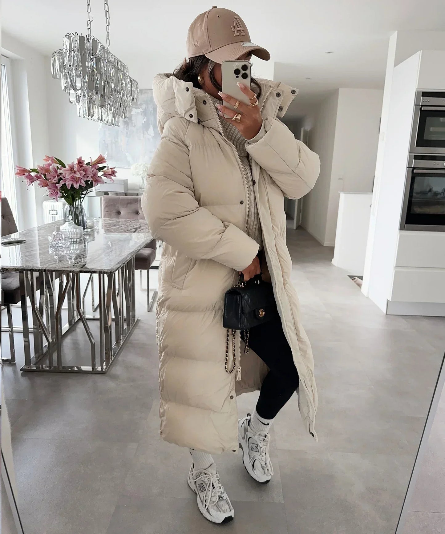 Amara - Élégante parka d'hiver alliant style et fonctionnalité
