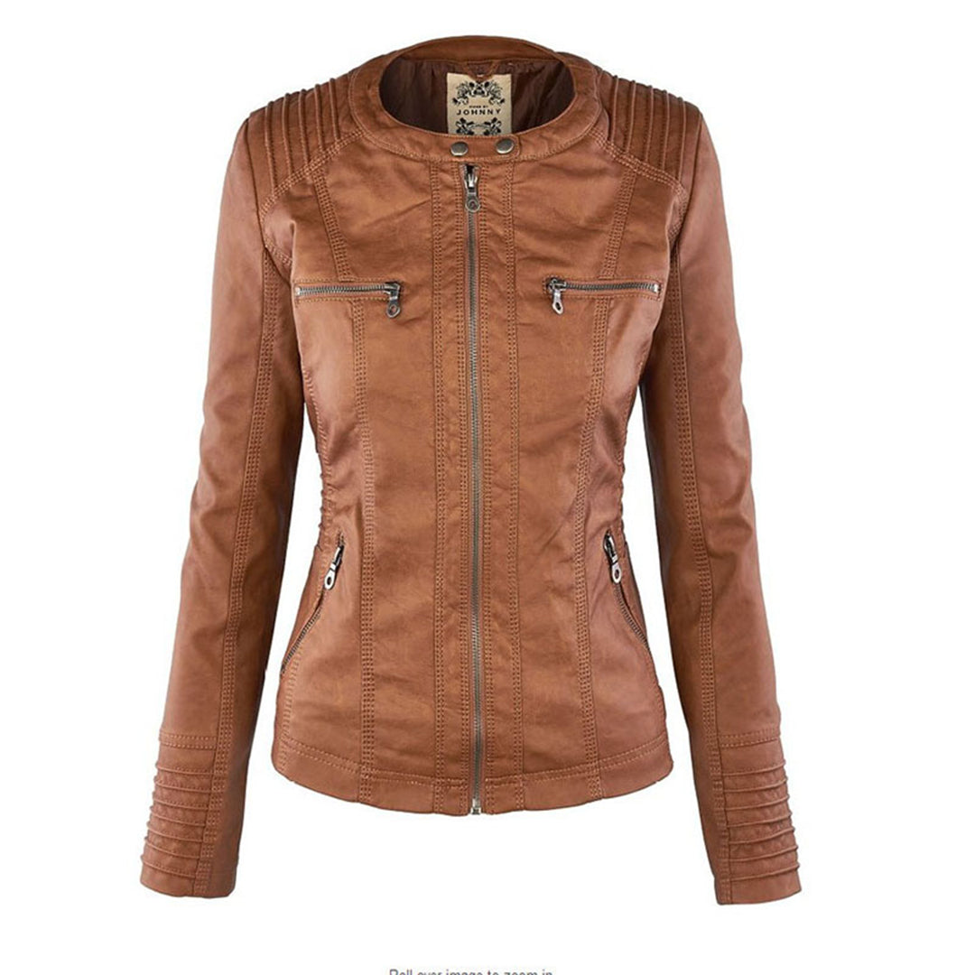 Vitoria™ | Veste en cuir chic et distinctive