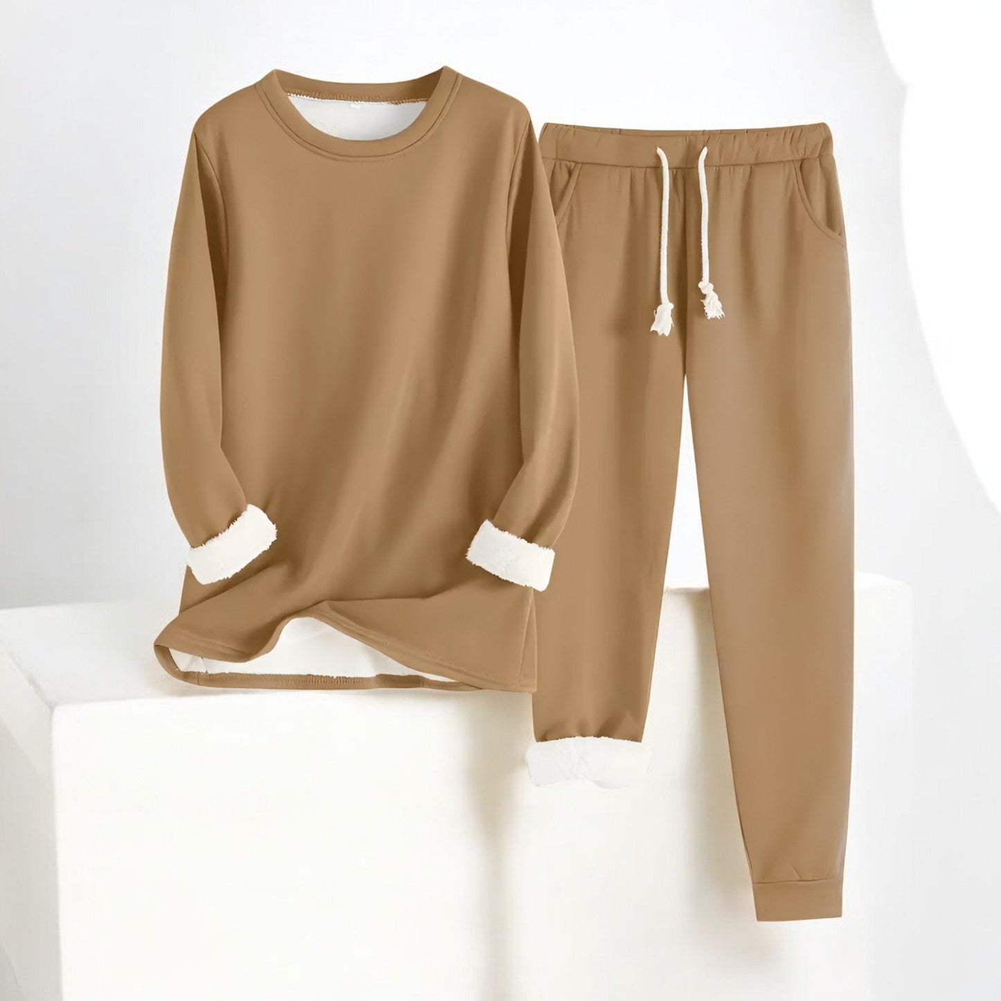 Irina - Élégant Ensemble Thermique en Polaire