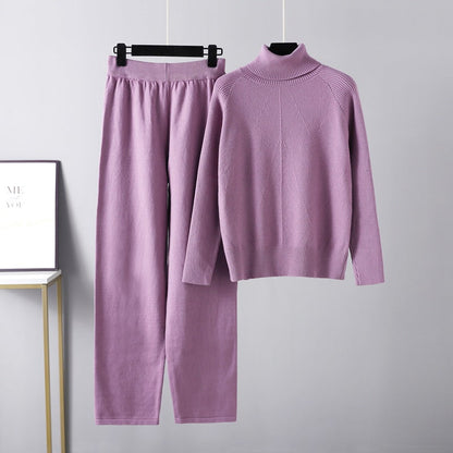 Vitoria™ | Ensemble Lounge en Tricot Torsadé à Deux Pièces