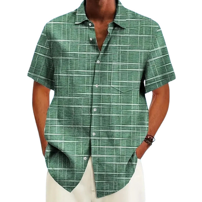 Vitoria™ | Chemise Chic à Rayures et Carreaux